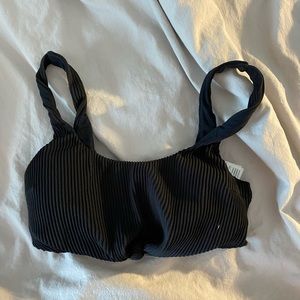 ribbed hollister swimsuit top